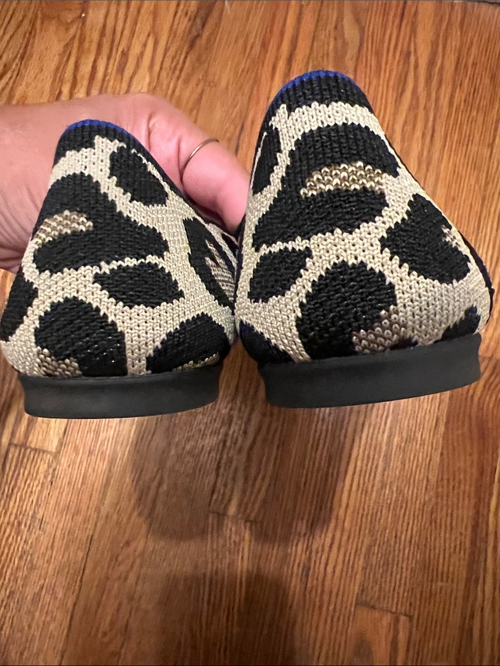 Rothy’s The Point II Leopard Flats - Picture 5 of 5